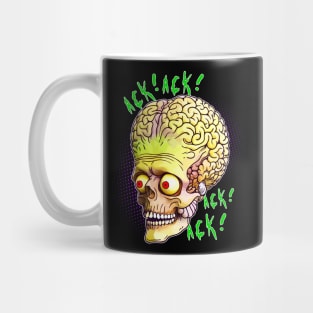 Mars Attacks Ack Ack Alien Head Mug